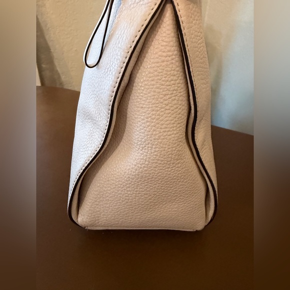 Coach Cream Mia Satchel with Animal Print Handles and Crossbody Strap - Picture 5 of 16